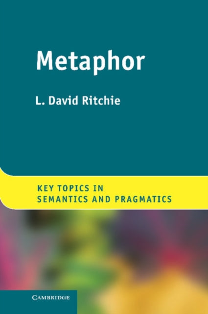 Book cover of: Metaphor. By: L. David Ritchie