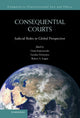 Book cover of: Consequential Courts. By: Diana Kapiszewski