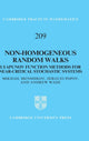 Book cover of: Non-homogeneous Random Walks. By: Mikhail Menshikov