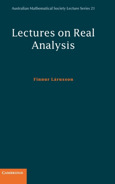 Book cover of: Lectures on Real Analysis. By: Finnur Lárusson