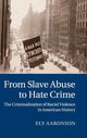 Book cover of: From Slave Abuse to Hate Crime. By: Ely Aaronson