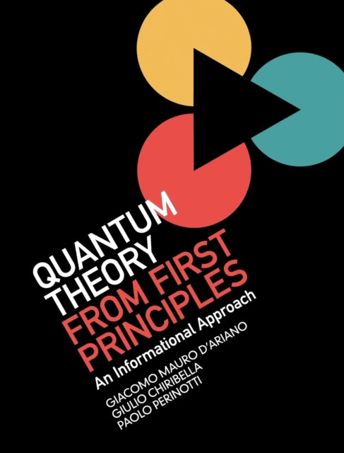 Book cover of: Quantum Theory from First Principles. By: Giulio Chiribella