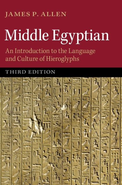 Book cover of: Middle Egyptian. By: James P. Allen