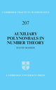 Book cover of: Auxiliary Polynomials in Number Theory. By: David Masser