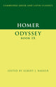 Book cover of: Homer: Odyssey Book IX. By: Egbert J. Bakker