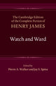 Book cover of: Watch and Ward. By: Henry James