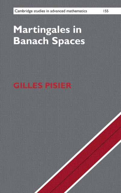 Book cover of: Martingales in Banach Spaces. By: Gilles Pisier