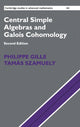 Book cover of: Central Simple Algebras and Galois Cohomology. By: Philippe Gille