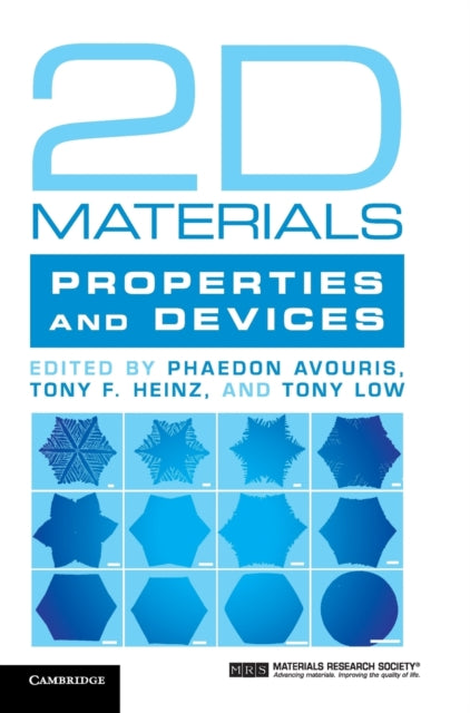Book cover of: 2D Materials. By: Phaedon Avouris