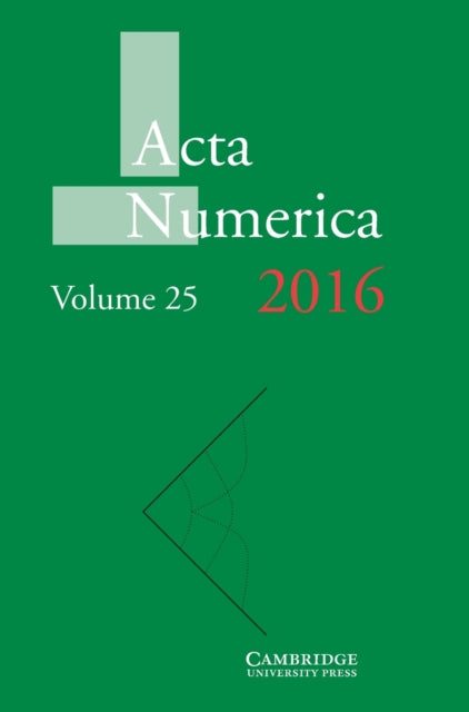 Book cover of: Acta Numerica 2016: Volume 25. By: Arieh Iserles