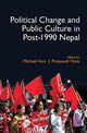 Book cover of: Political Change and Public Culture in Post-1990 Nepal. By: Michael Hutt