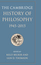 Book cover of: Cambridge History of Philosophy, 1945–2015. By: Kelly Becker