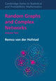 Book cover of: Random Graphs and Complex Networks: Volume 2
