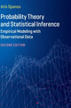 Book cover of: Probability Theory and Statistical Inference. By: Aris Spanos