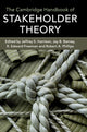 Book cover of: Cambridge Handbook of Stakeholder Theory. By: Jeffrey S. Harrison