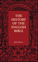 Book cover of: History of the English Bible
