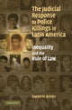 Book cover of: Judicial Response to Police Killings in Latin America. By: Daniel M. Brinks