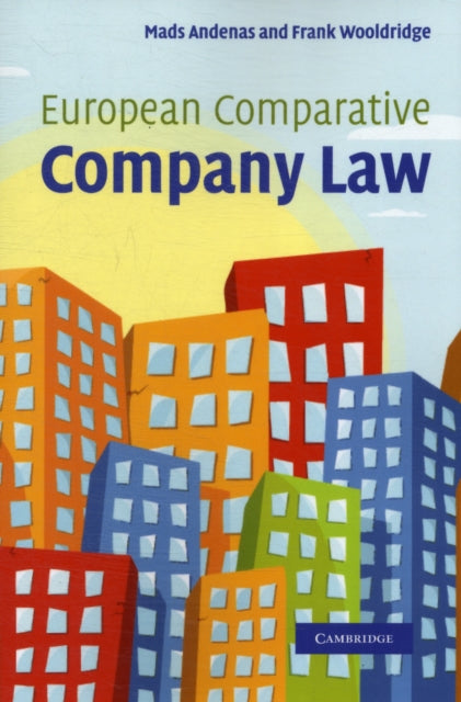 Book cover of: European Comparative Company Law. By: Mads Andenas