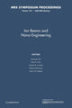 Book cover of: Ion Beams and Nano-Engineering: Volume 1181. By: Daryush Ila