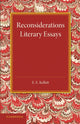 Book cover of: Reconsiderations. By: E. E. Kellett