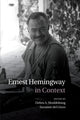 Book cover of: Ernest Hemingway in Context. By: Debra A. Moddelmog