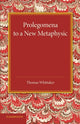 Book cover of: Prolegomena to a New Metaphysic. By: Thomas Whittaker