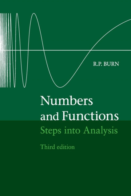 Book cover of: Numbers and Functions. By: R. P. Burn