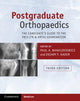 Book cover of: Postgraduate Orthopaedics. By: Paul A. Banaszkiewicz