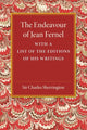 Book cover of: Endeavour of Jean Fernel. By: Charles Sherrington