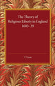 Book cover of: Theory of Religious Liberty in England 1603–39. By: T. Lyon