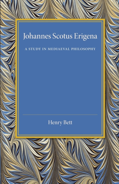 Book cover of: Johannes Scotus Erigena. By: Henry Bett