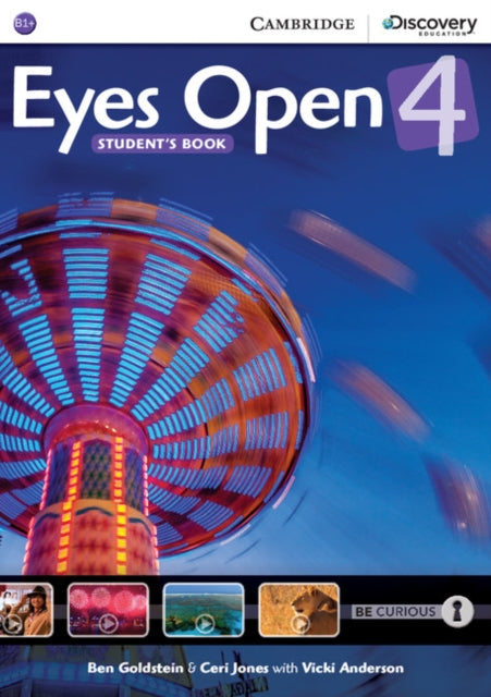Book cover of: Eyes Open Level 4 Student's Book. By: Ben Goldstein