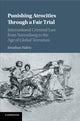 Book cover of: Punishing Atrocities through a Fair Trial. By: Jonathan Hafetz