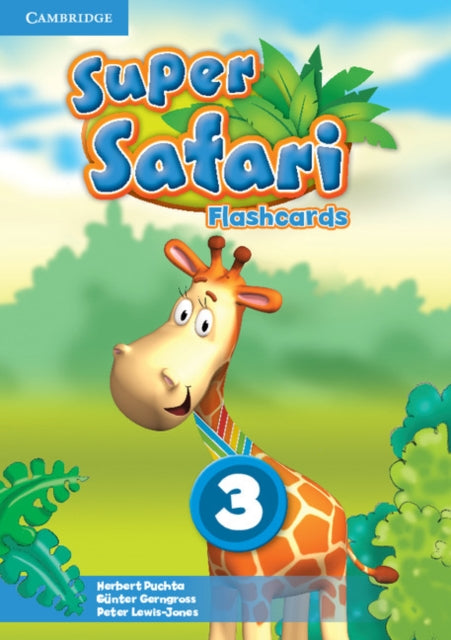 Book cover of: Super Safari Level 3 Flashcards (Pack of 78). By: Herbert Puchta