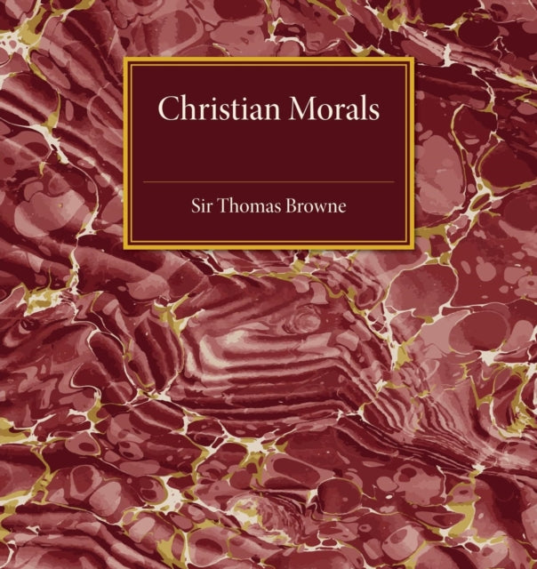 Book cover of: Christian Morals. By: S. C. Roberts
