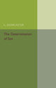 Book cover of: Determination of Sex. By: L. Doncaster