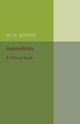 Book cover of: Appendicitis. By: Bowen, W. H.
