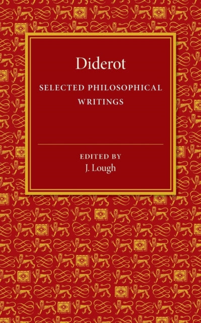 Book cover of: Diderot: Selected Philosophical Writings. By: Denis Diderot