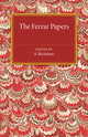 Book cover of: Ferrar Papers. By: Nicholas Ferrar