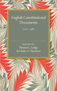 Book cover of: English Constitutional Documents, 1307–1485. By: Eleanor C. Lodge
