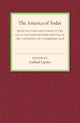 Book cover of: America of Today. By: Gaillard Lapsley
