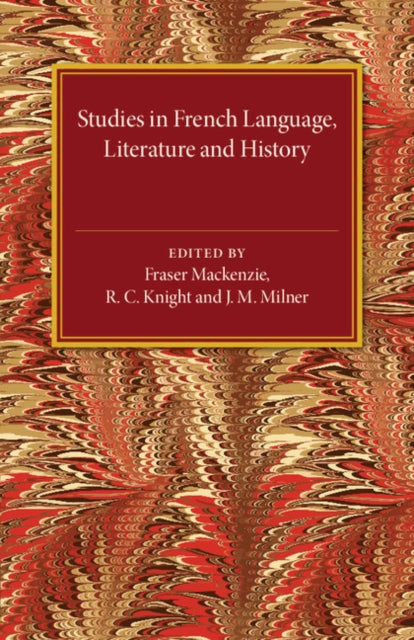 Book cover of: Studies in French Language Literature and History. By: Fraser Mackenzie