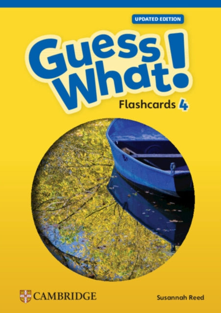 Book cover of: Guess What! Level 4 Flashcards (88) British English. By: Susannah Reed