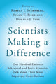 Book cover of: Scientists Making a Difference. By: Robert J. Sternberg