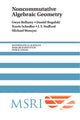 Book cover of: Noncommutative Algebraic Geometry. By: Gwyn Bellamy