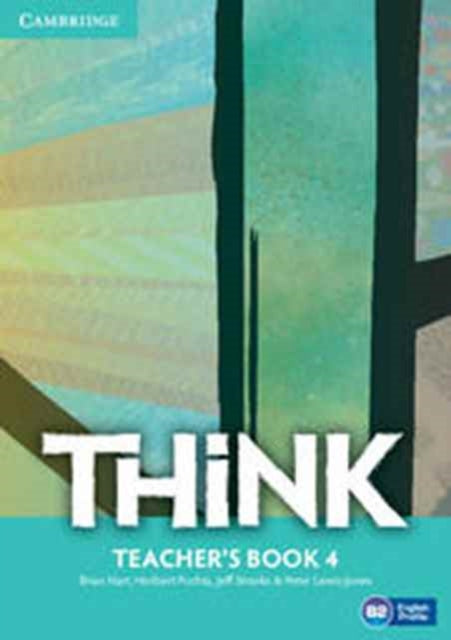 Book cover of: Think Level 4 Teacher's Book. By: Herbert Puchta
