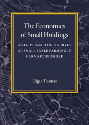 Economics of Small Holdings