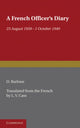 Book cover of: French Officer's Diary. By: D. Barlone