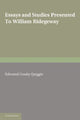 Book cover of: Essays and Studies Presented to William Ridgeway. By: E. C. Quiggin
