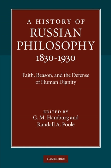 Book cover of: History of Russian Philosophy 1830–1930. By: G. M. Hamburg
